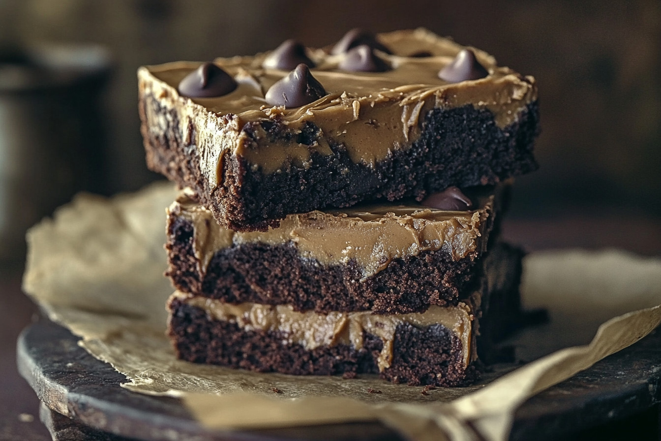 Chocolate Peanut Butter Brownie Bars