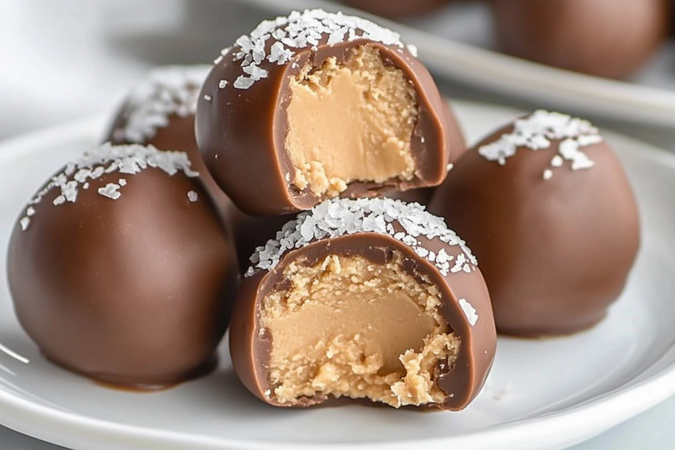 3-Ingredient Peanut Butter Balls (With Cream Cheese)