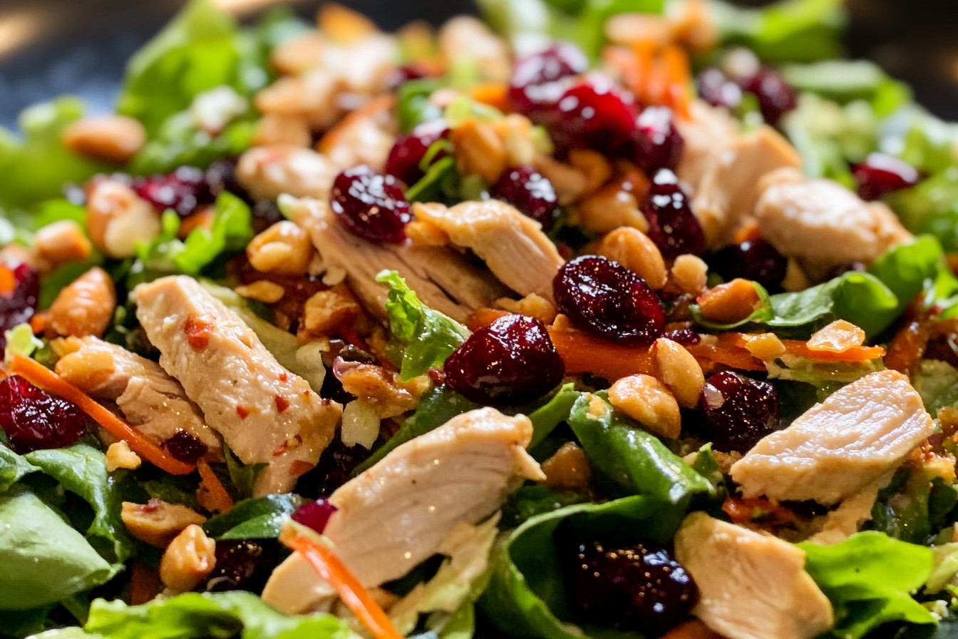 Asian Chicken Cranberry Salad