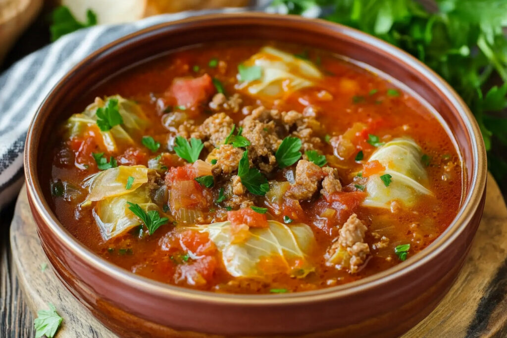 Cabbage Roll Soup