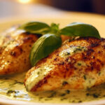 Chicken in Basil Cream Sauce