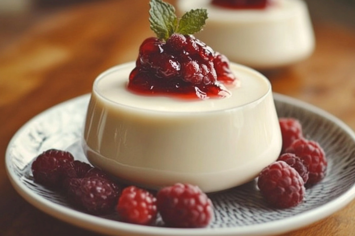 Classic Vanilla Panna Cotta