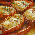 Creamy Garlic Butter Lobster Tails