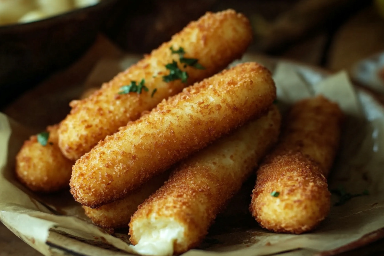 Irresistible Mozzarella Cheese Sticks