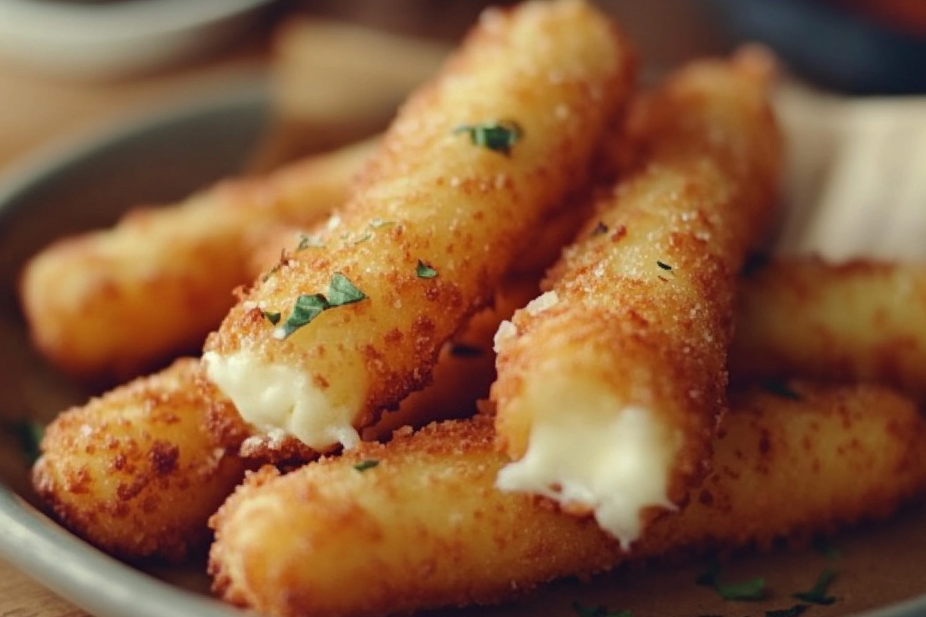 Irresistible Mozzarella Cheese Sticks