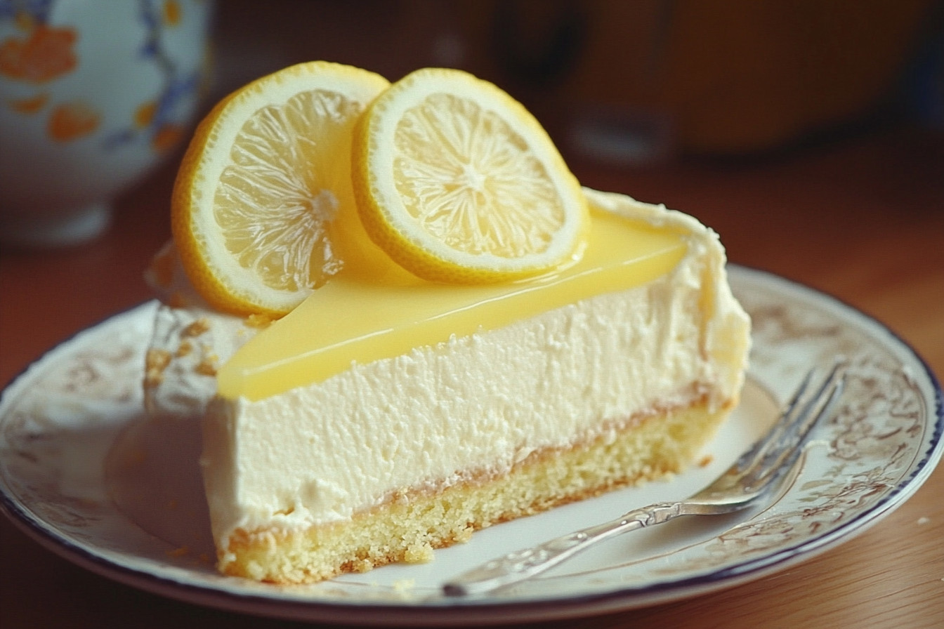 Luscious Lemon Cheesecake Cake