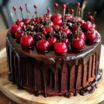 Cherry Chocolate Dream Cake