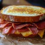 Fried Bologna Sandwich