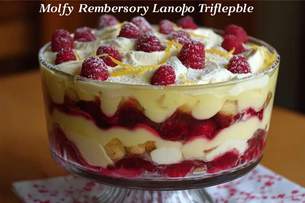 Mary Berry’s Limoncello & Raspberry Trifle Delight