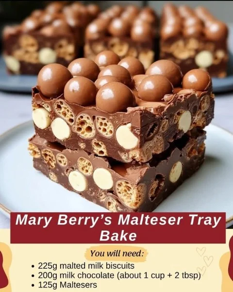 Mary Berry’s Malteser Traybake