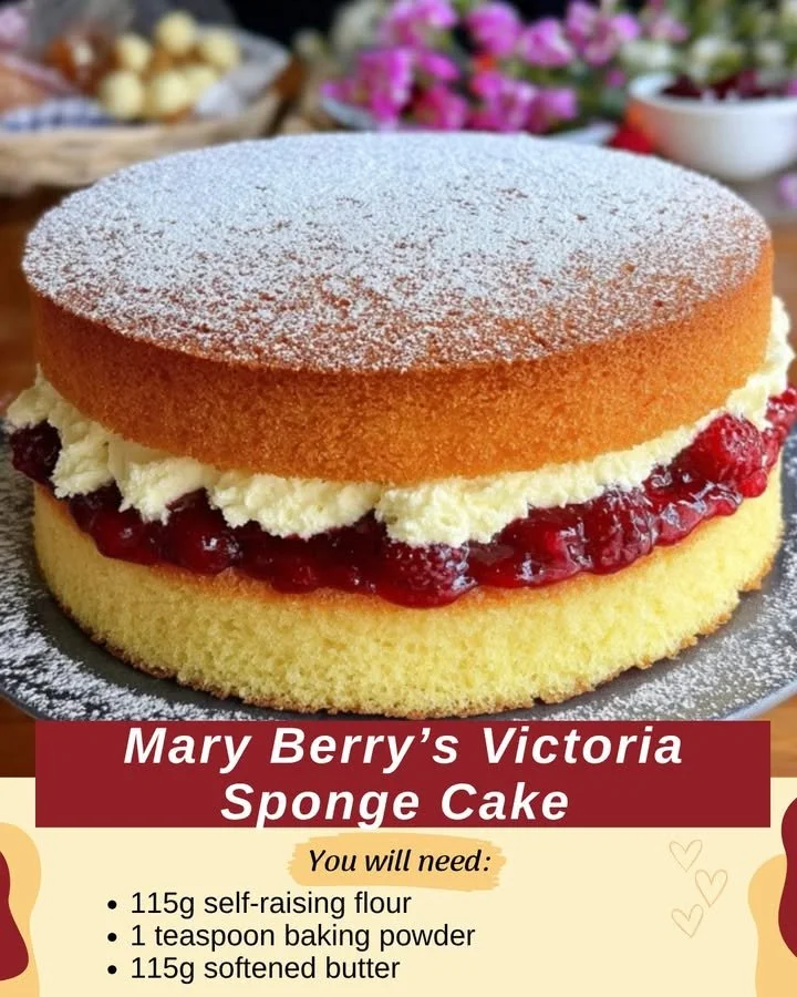Mary Berry’s Victoria Sponge Cake