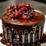 Super Moist Chocolate Cake with Chocolate Ganache