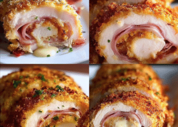 Chicken Cordon Bleu (Baked or Fried)