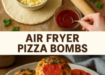 Air Fryer Pizza Bombs